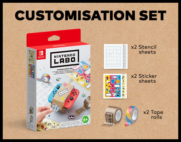 Nintendo Labo Robot Kit, Customization Set, and Nintendo Switch Console ...