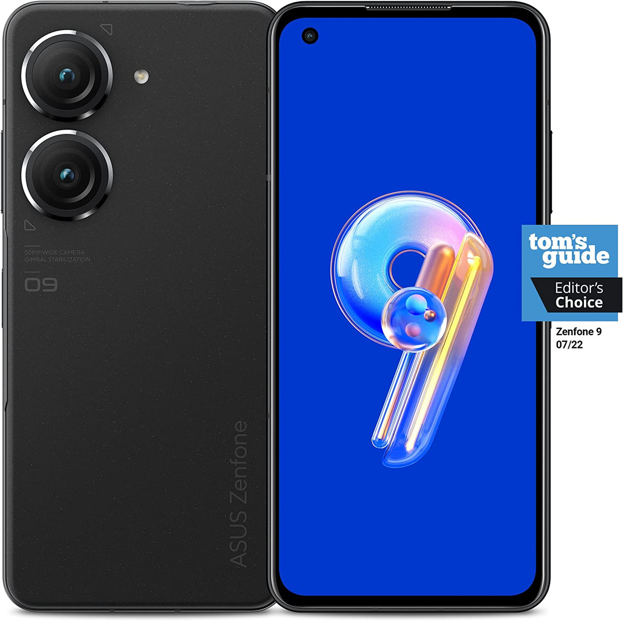 ASUS ZenFone 9, 5.9” FHD+ 2400x1080 AMOLED 120Hz, 50MP/12MP Dual