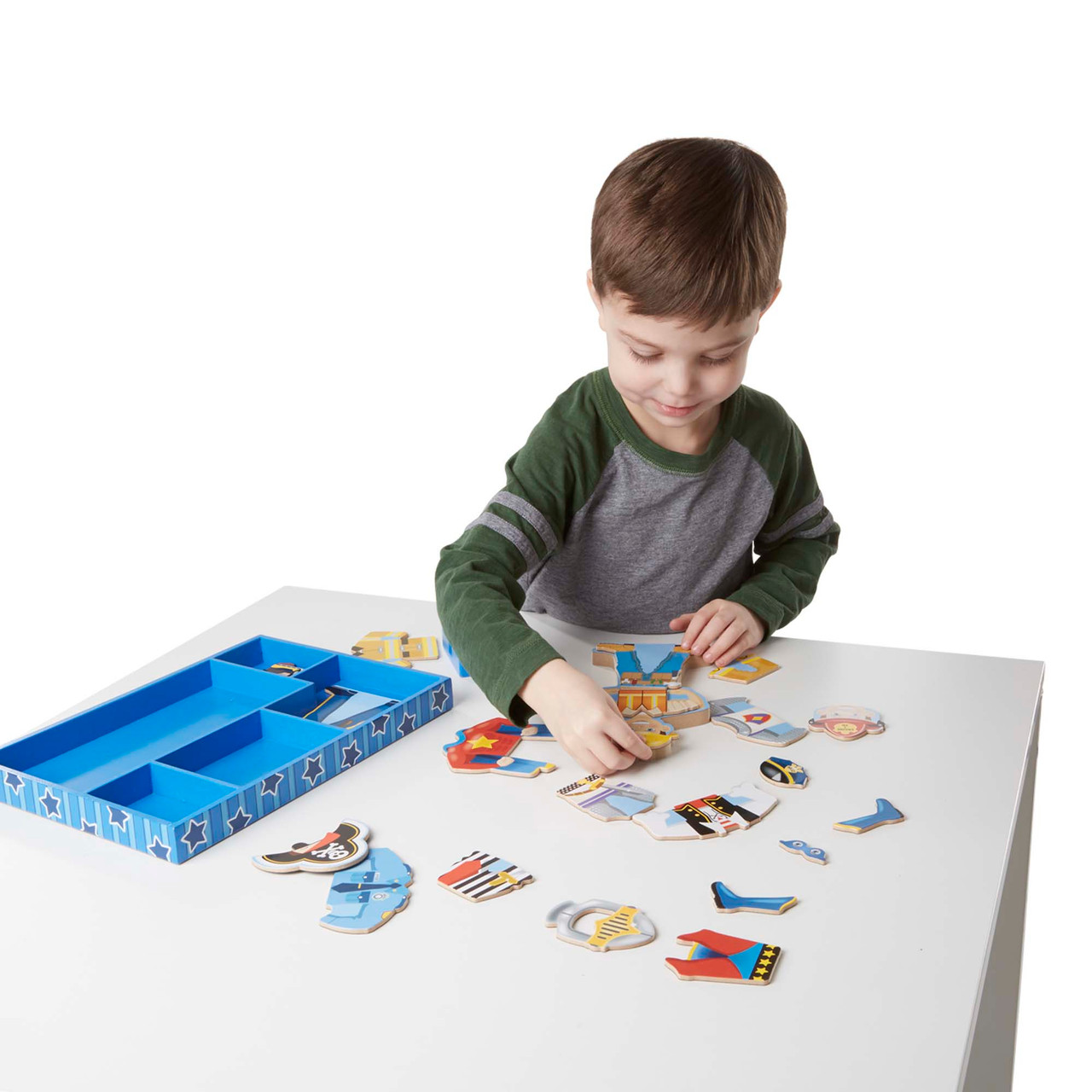 Melissa & Doug 3550 Joey - Jeu D'habillage Magnétique - Poupée à Habiller