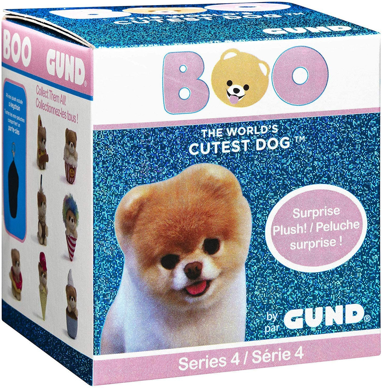 GUND Boo World's Cutest Dog Boo Blind Box Series #4 Snacks Surprise Mystery  Plush, 2.75