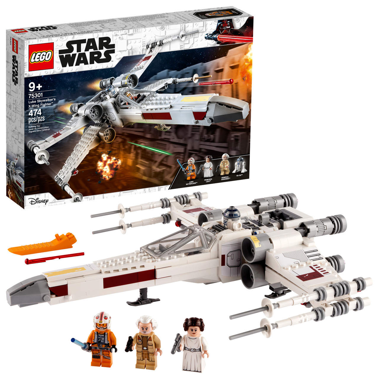 ススk1 LEGO Star Wars Luke Skywalker's X-Wing Fighter 75301 - Mobile Advance