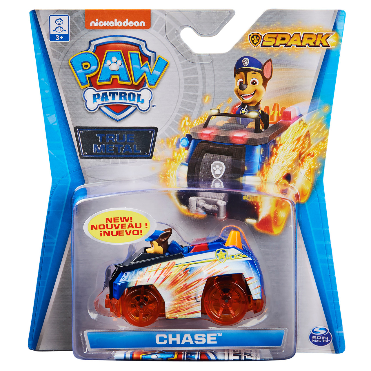 Paw Patrol Chase Spark Vehicle - Mobile Advance