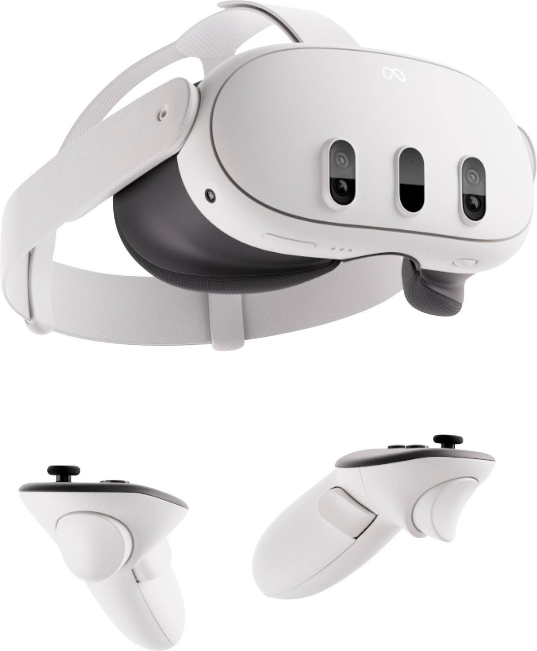 Meta - Quest 3 Breakthrough Mixed Reality - 512GB - White - Mobile