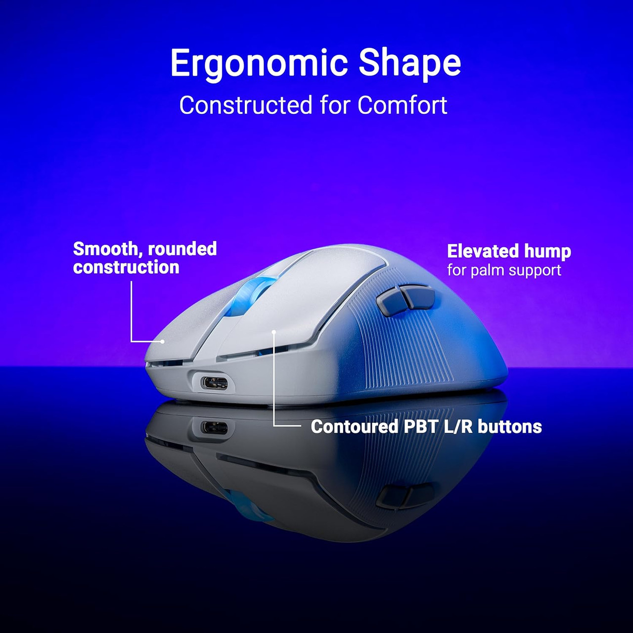 ASUS ROG Keris II Ace Gaming Mouse - Thumbnail 3