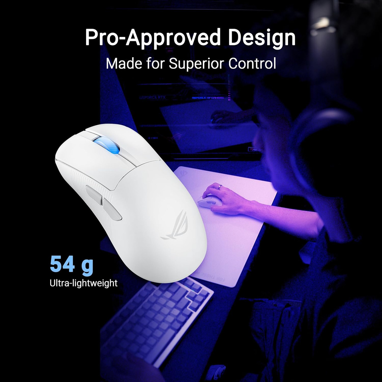 ASUS ROG Keris II Ace Gaming Mouse - Thumbnail 2