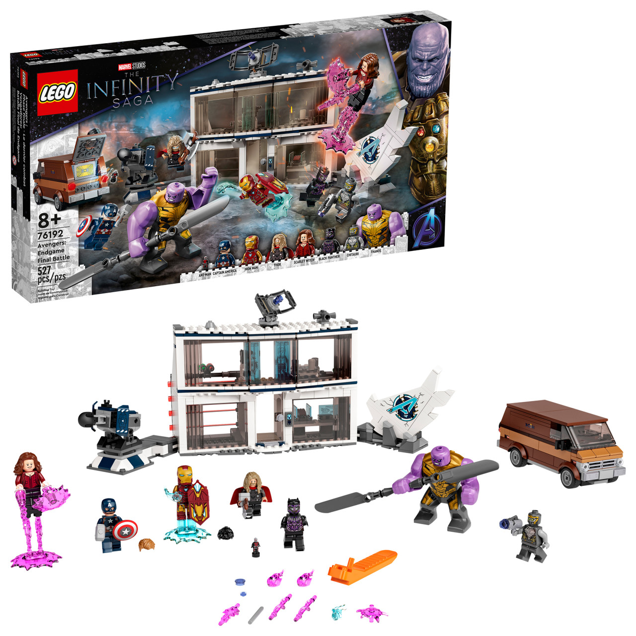 LEGO Marvel The Avengers Advent Calendar 76196 Building Toy for Fans of  Super Hero Toys (298 Pieces)