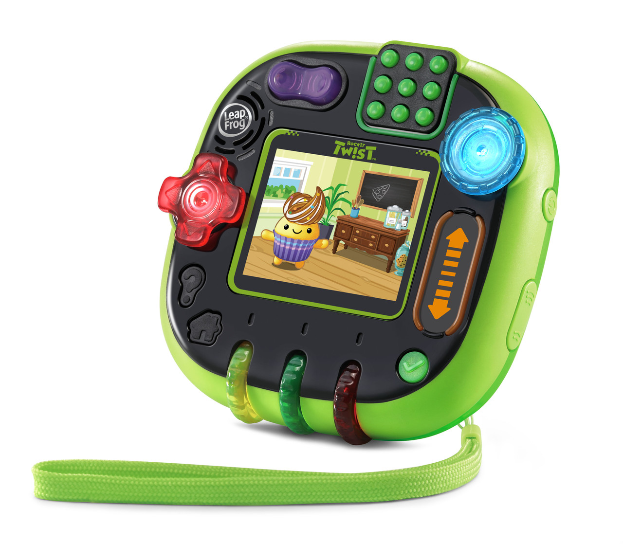 LeapFrog RockIt Twist Handheld Learning Game System, Green Mobile Advance