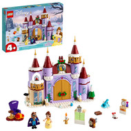 LEGO Disney Belle’s Castle Winter Celebration (43180) Disney Princess Building Toy (238 Pieces)