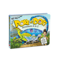 Melissa & Doug Children's Book - Poke-A-Dot: Dinosaurs A to Z (Board Book with Buttons to Pop)