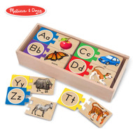 Melissa & Doug Self-Correcting Letter Puzzles