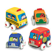 Melissa and Doug Pull-Back Vehicles Baby and Toddler Toy