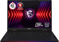 MSI Raider 18 HX 18” 120Hz UHD+ Gaming Laptop: Core i9-14900HX, Geforce RTX 4080, 128GB DDR5, 2TB SSD, Cooler Boost 5, Win 11 Pro: Black A14VHG-258US