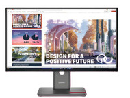 Lenovo ThinkVision P27QD-40 Monitor - Flat - 2560 x 1440 - 27Inch - 4Ms response time, Black
