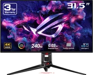 ASUS ROG Swift 32” 4K OLED Gaming Monitor (PG32UCDM) - UHD (3840 x 2160), QD-OLED, 240Hz, 0.03ms, G-SYNC Compatible
