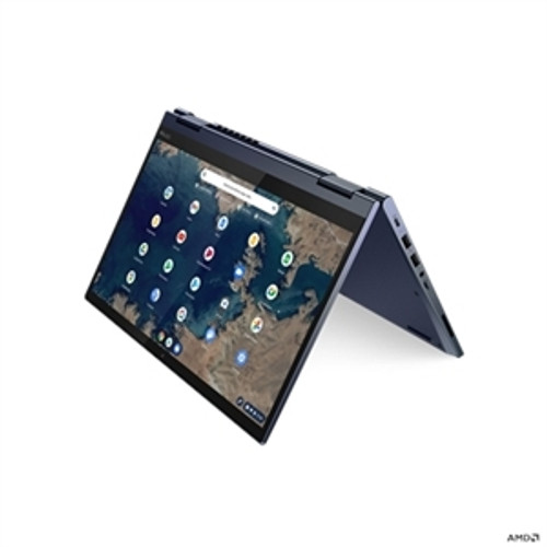 Lenovo ThinkPad C13 Yoga Gen 1 20UX001PUS 13.3" Touchscreen 2 in 1 Chromebook - Full HD - 1920 x 1080 - AMD 3150C Dual-core (2 Core) 2.40 GHz - 4 GB RAM - 32 GB Flash Memory - Abyss Blue