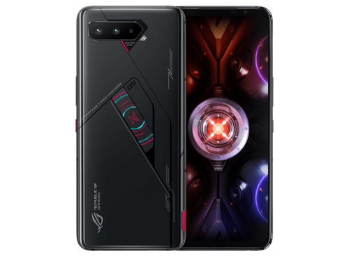 ASUS ROG Phone 5s Pro - 6.78” FHD+ 2448x1080 HDR 144Hz Display - 6000mAh Dual Cell Battery - 64MP/13MP/5MP Triple Camera with 24MP Front Camera – 18GB RAM - 512GB Storage - 5G LTE Unlocked Dual SIM Cell Phone - Phantom Black