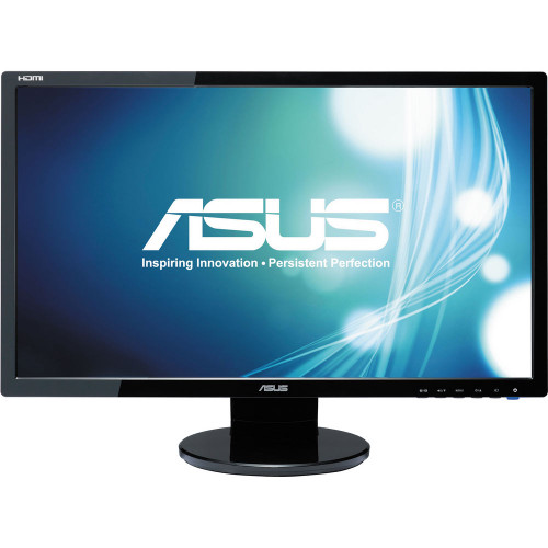 ASUS VE247H 23.6" LED LCD Monitor - 16:9 - 2 ms,Adjustable Display Angle - 1920 x 1080 , 16.7 Million Colors , 300 Nit , 10,000,000:1 , Full HD