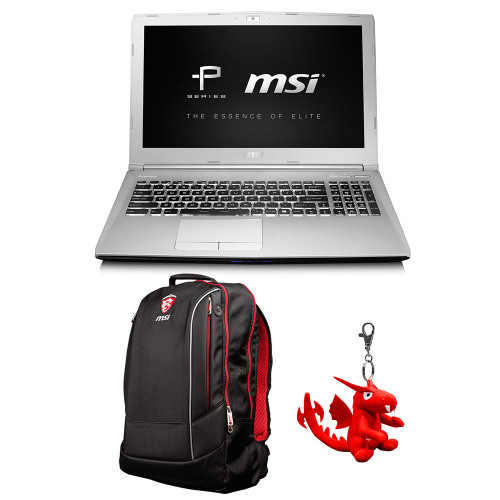 MSI PE60 7RD-059 15.6" Professional Laptop - Intel Core i7-7700HQ, GTX1050, 16GB DDR4, 128GB SSD +1TB, Win10 PRO