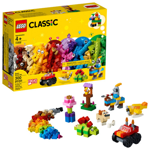 LEGO Classic Basic Brick Set 11002 (300 Pieces)