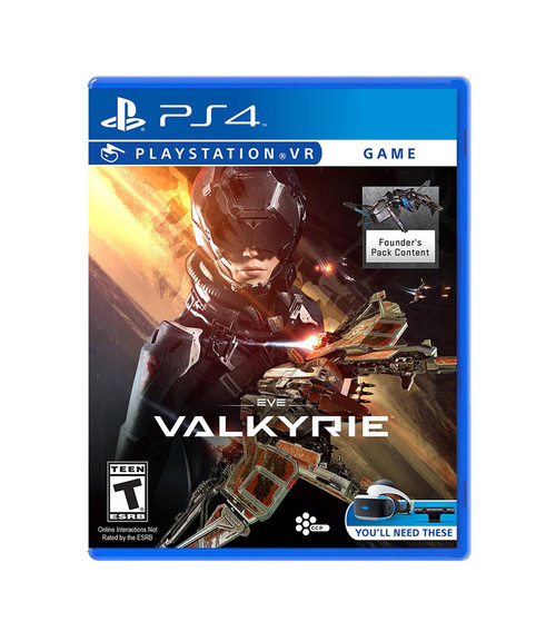PlayStation 4 VR - Eve Valkyrie VR Exclusive Console Video Game Disc