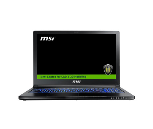 MSI Mobile Workstation WS63VR 7RL-023US 15.6" 4K Professional Laptop - Intel Core i7-7700HQ, NVIDIA Quadro P4000 8GB, 32GB RAM, 512GB SSD + 2TB HDD, Win 10 Pro