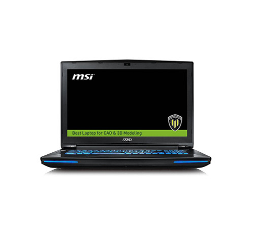 MSI Mobile Workstation WT72 6QN-218US 17.3" 4K Professional Laptop - Intel Core i7-6920HQ, NVIDIA Quadro M5500 8GB, 32GB RAM, 256GB SSD + 1TB HDD, VR-Ready