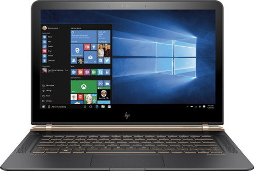 HP Spectre 13-V111DX 13.3" FHD IPS Laptop - Intel Core i7-7500U, 256GB SSD, 8GB DDR3L, Windows 10 - Black/Copper (Certified Refurbished)