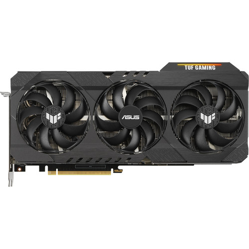 ASUS TUF Gaming NVIDIA GeForce RTX 3080 Ti OC Edition Graphics Card (PCIe 4.0, 12GB GDDR6X, HDMI 2.1, DisplayPort 1.4a, Dual Ball Fan Bearings)