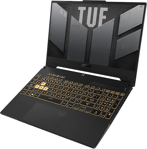 ASUS TUF Gaming F15 (2022) Gaming Laptop, 15.6” 144Hz FHD IPS-Type Display, Intel Core i7-12700H, GeForce RTX 3060, 16GB DDR5, 512GB SSD, Thunderbolt 4, Wi-Fi 6, Win 11 Home, Mecha Gray, FX507ZM-RS73
