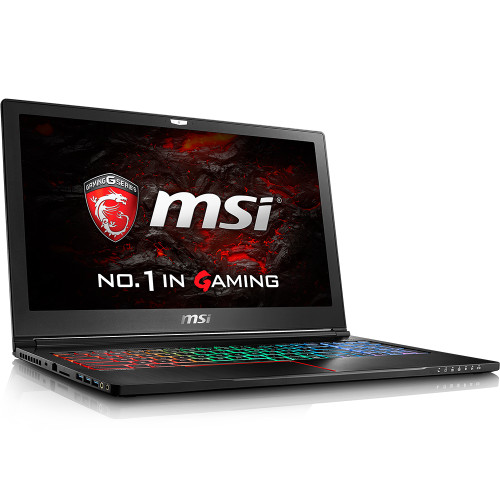 Open Box MSI GS63VR Stealth Pro-034 15.6" Gaming Laptop - Core i7-6700HQ Skylake, 16GB RAM, 1TB+256 SSD, GTX1060 6G VRAM, VR Ready
