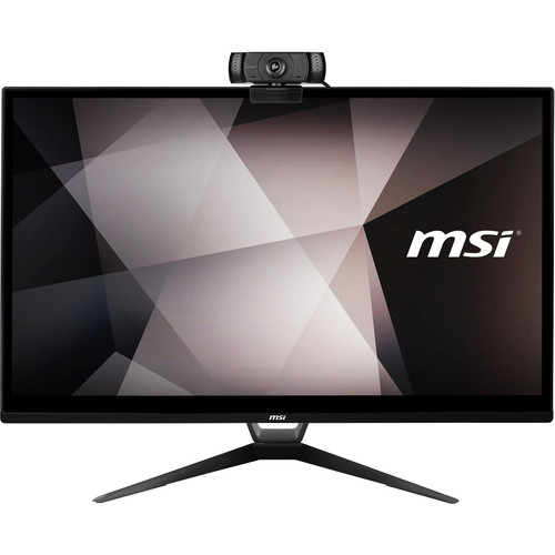 MSI PRO 22XT AIO Desktop, 21.5" FHD IPS-Grade LED Touchscreen w/HDMI-in, Intel Core i3-10100, 8GB RAM, 256GB SSD, WiFi 5, Black, Win 11 Home (10M-459US)