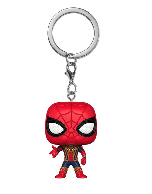 From Avengers Infinity War, Iron Spider, as a stylized POP keychain from Funko! Stylized collectable stands 1.5 inches tall, perfect for any Avengers Infinity War fan! Collect and display all Avengers Infinity War POP! Keychains! Funko POP! is the 2017 Toy of the Year and People's Choice award winner!