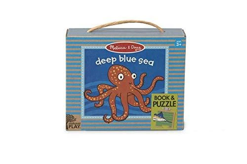 Natural Play: Book & Puzzle - Deep Blue Sea