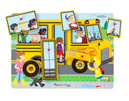 Melissa & Doug The Wheels on the Bus Sound Puzzle