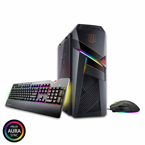 ASUS ROG GL12CX-DH781-COD Gaming Desktop - Intel Core i7-9700K, 16GB DDR4, RTX 2080, 2TB HDD + 256GB SSD, Windows 10 (OPEN BOX)