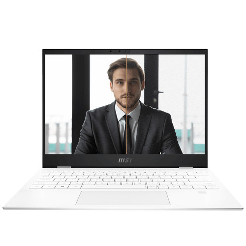 MSI Summit E13 Flip Evo Business Professional Laptop: 13.4" FHD+ 1200p, Intel Core i5-1155G7, Intel Iris Xe, 16GB, 512GB SSD, Thunderbolt 4, WiFi 6E, TPM 2.0, Win10, Pure White (A11MT-235)