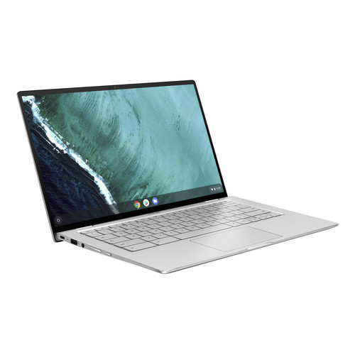 Asus Chromebook Flip C434 C434TA-GE384T 14" Touchscreen Convertible Chromebook - Full HD - 1920 x 1080 - Intel Core M 8th Gen m3-8100Y Dual-core (2 Core) 1.10 GHz - 8 GB Total RAM - 64 GB Flash Memory - Spangle Silver