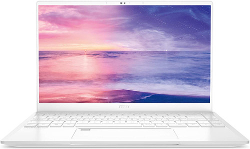 MSI Prestige 14 A10SC-230, White, 14" UHD Ultra Thin and Light Professional Laptop Intel Core i7-10510U GTX1650 MAX-Q 16GB DDR4 512GB NVMe SSD Win10Pro TB3, Prestige14230 