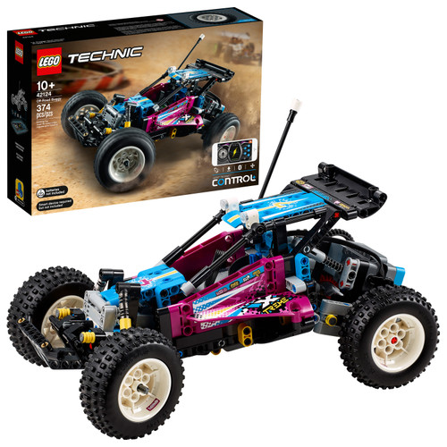 LEGO Technic Off-Road Buggy 42124 Model Building Toy; App-Controlled