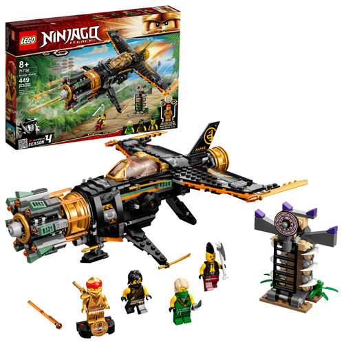 LEGO NINJAGO Legacy Boulder Blaster 71736 Airplane Toy