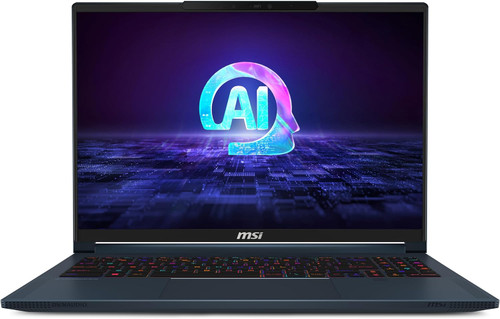 MSI Stealth 16 AI Studio 16” 240Hz QHD+ Gaming Laptop: Intel Core Ultra 9, Geforce RTX 4070, 64GB DDR5, 1TB SSD, Win 11 PRO: Star Blue A1VGG-036US
