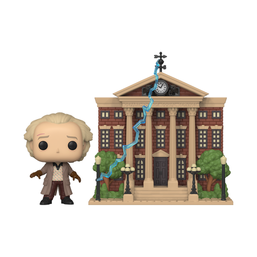 Funko POP! Town: Back to the Future - Doc w/ Clock Tower