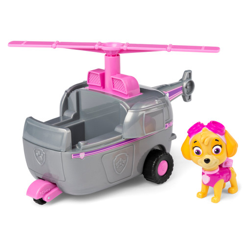 PAW Patrol, Skye’s Helicopter Vehicle with Collectible Figure, for Kids Aged 3 and Up