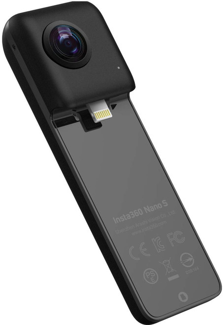 Insta360 Nano S 360 VR Camera 4K HD 360 Degree Video Camera Lifestyle Camera 20MP Photos for iPhone X 8 7 and 6