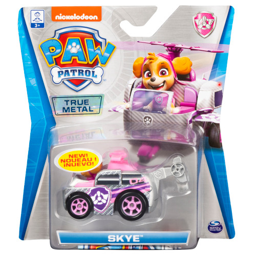 PAW Patrol, True Metal Skye Collectible Die-Cast Vehicle, Classic Series 1:55 Scale