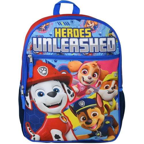 Paw Patrol Kids School Backpack 16" Heroes Unleashed
