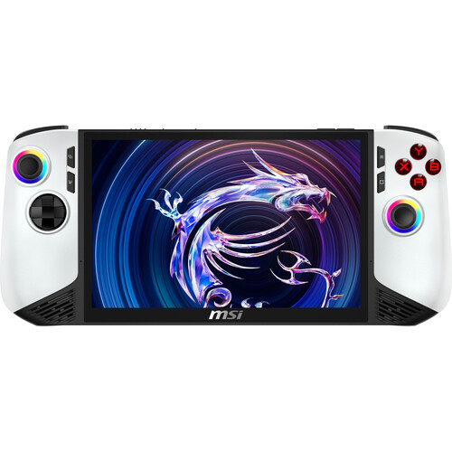 MSI Claw 8 AI+ A2VM PC Gaming Handheld: Intel Ultra 7-258V, 8" FHD 120Hz Display, 32GB LPDDR5, 1TB SSD, Win 11 Home: White Polar Tempest Edition-084US