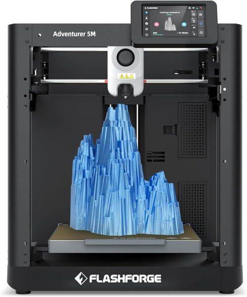 Flashforge Adventurer 5M 3D Printer, 600mm/s High Speed, Beginner-friendly, For Home Use