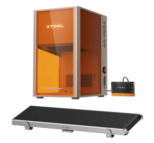 xTool F2 Ultra UV 5W UV Laser Engraver Bundle with Conveyor
