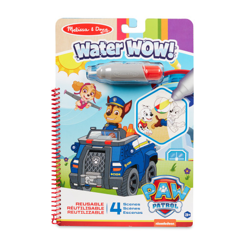 Melissa & Doug PAW Patrol Water Wow! - Chase Reveal Travel Activity Pad